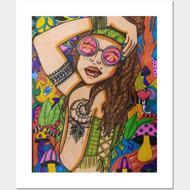 Hippie wall prints online